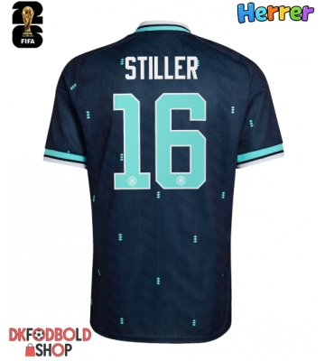 Tyskland Angelo Stiller #16 Udebanetrøje VM 2026 Kort ærmer Tyskland Angelo Stiller #16 Udebanetrøje VM 2026 Kort ærmer